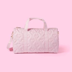 Stoney Clover Lane Quilted Heart Duffle Bag